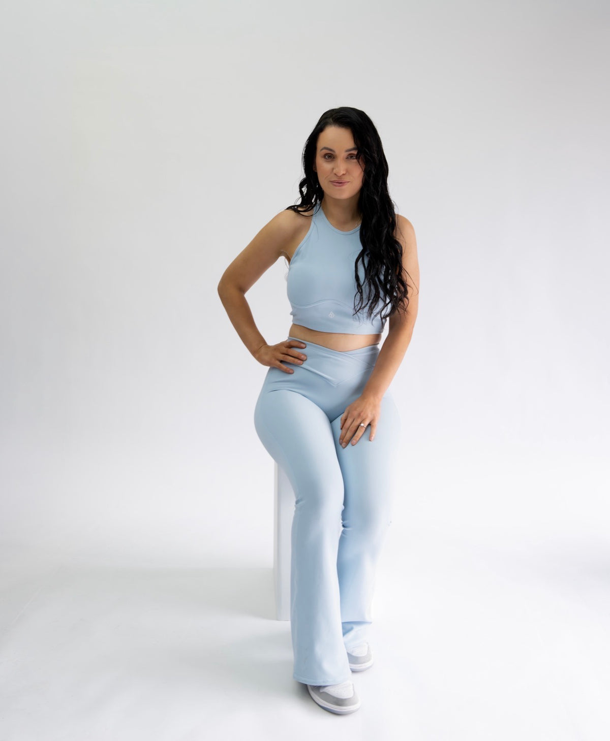 Sunset Ribbed Crop Top