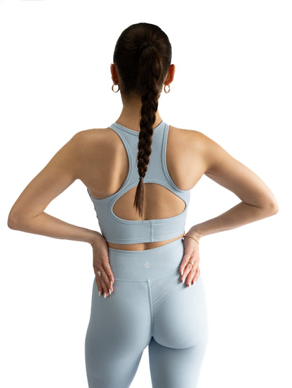 Sunset Ribbed Flared Leggings